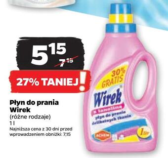 Netto Płyn do prania wirek oferta