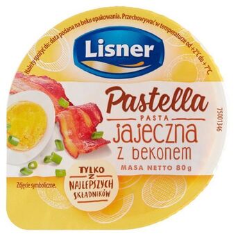 Torimpex Lisner pastella pasta jajeczna z bekonem 80 g oferta