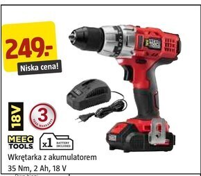 Jula Akumulatorowa wkrętarka meec tools oferta