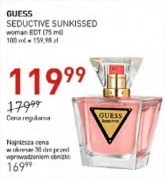 Jawa Drogerie Woda toaletowa dla kobiet guess oferta