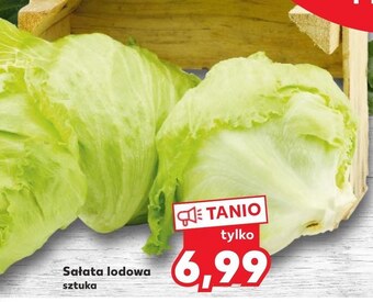 Kaufland Sałata lodowa oferta