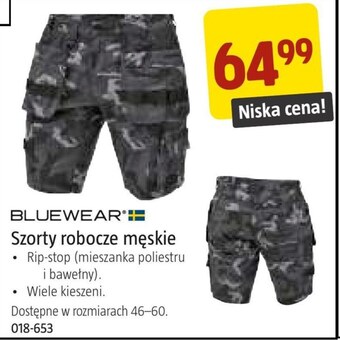 Jula Szorty robocze bluewear oferta