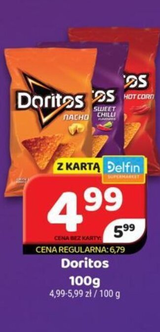 Delfin Doritos 100g oferta