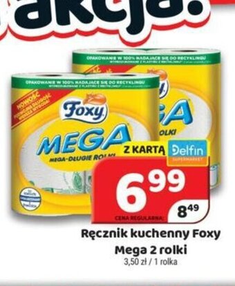 Delfin Ręcznik kuchenny Foxy Mega 2 rolki oferta