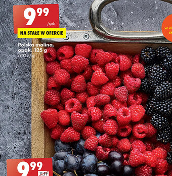 Biedronka Polska malina, opak. 125 g oferta