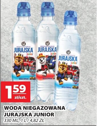 Top Market WODA NIEGAZOWANA JURAJSKA JUNIOR 330 ML oferta