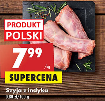 Biedronka Szyja z indyka 1kg oferta