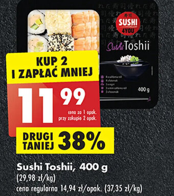 Biedronka Sushi Toshii 400g oferta