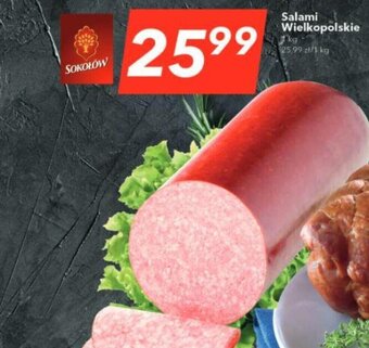 Lewiatan SOKOŁÓW Salami Wielkopolskie 1kg oferta