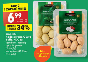 Biedronka Gnocchi nadziewane Gusto Bello, 400 g: oferta