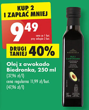 Biedronka Olej z awokado Biedronka, 250 ml oferta