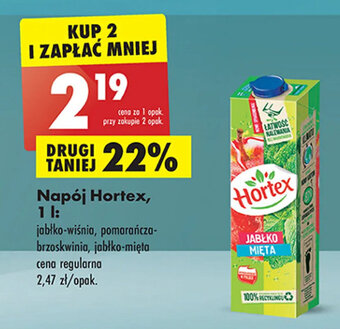 Biedronka Napój Hortex, 1l oferta