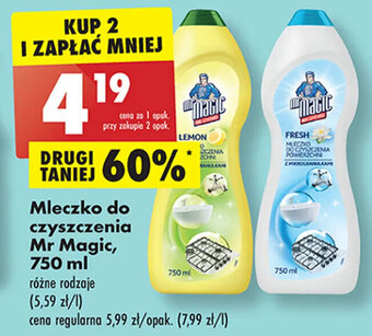 Biedronka Mleczko do czyszczenia Mr Magic, 750 ml oferta