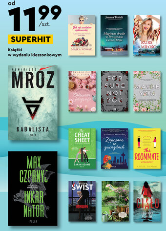 Biedronka Książki w wydaniu kieszonkowym oferta