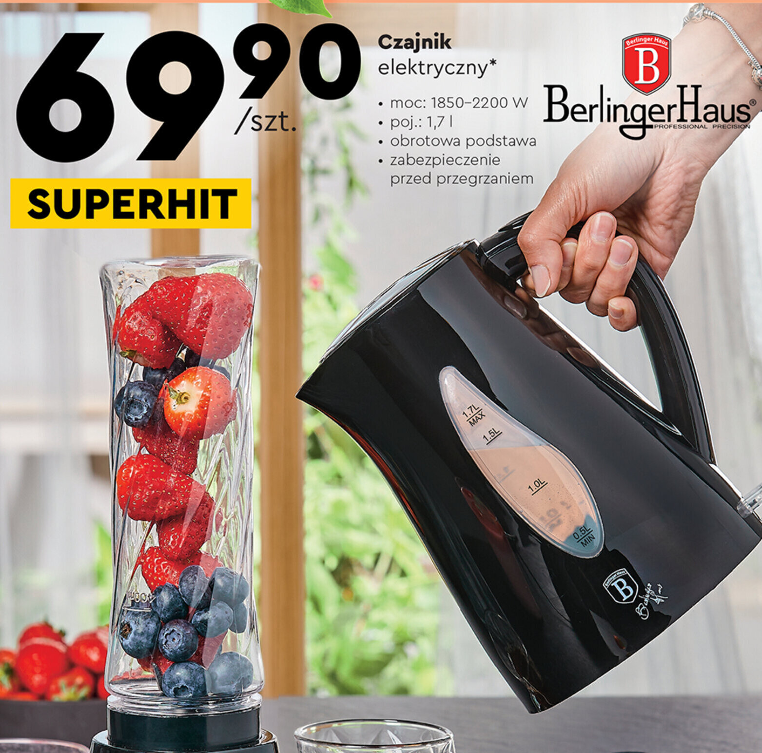 Biedronka Czajnik elektryczny oferta