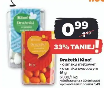 Netto Drażetki o smaku owocowym kino! oferta