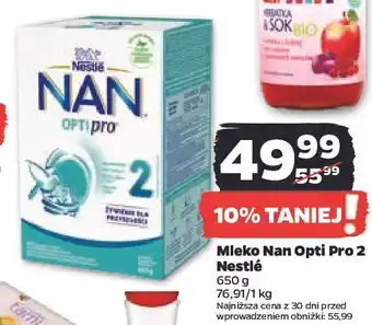 Netto Mleko 2 nestle nan optipro oferta