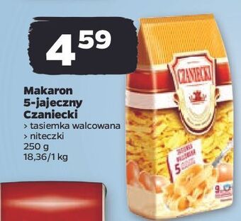 Netto Makaron 5-jajeczny nitka walcowana czaniecki oferta