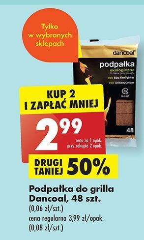 Biedronka Podpałka ekologiczna dancoal oferta