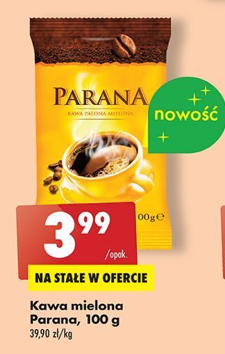 Biedronka Kawa parana oferta