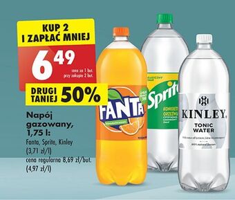Biedronka Napój tonic water kinley oferta