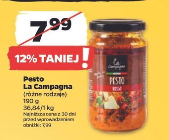Netto Pesto rosso z suszonymi pomidorami la campagna oferta