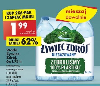 Biedronka Woda niegazowana żywiec zdrój oferta