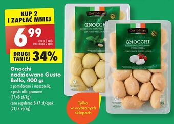 Biedronka Gnocchi nadziewane z pesto alla genovese gustobello oferta