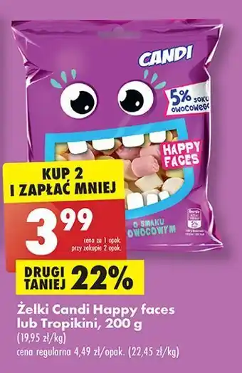 Biedronka Żelki tropikalne candi (biedronka) oferta