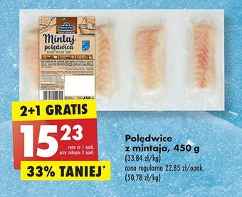 Biedronka Polędwice z mintaja family fish oferta