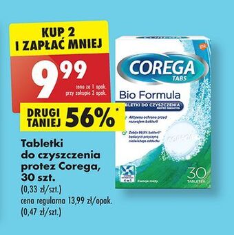 Biedronka Tabletki do czyszczenia protez bio formula corega tabs oferta