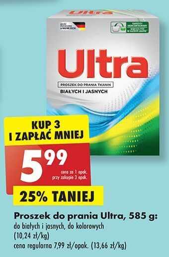 Biedronka Proszek do prania kolor ultra oferta