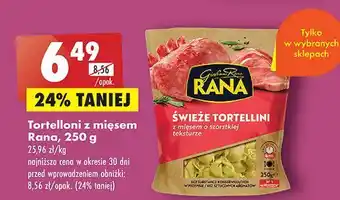 Biedronka Tortellini z mięsem giovanni rana oferta