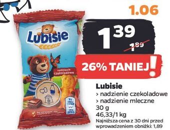 Netto Ciastko czekoladowe lu petitki lubisie oferta