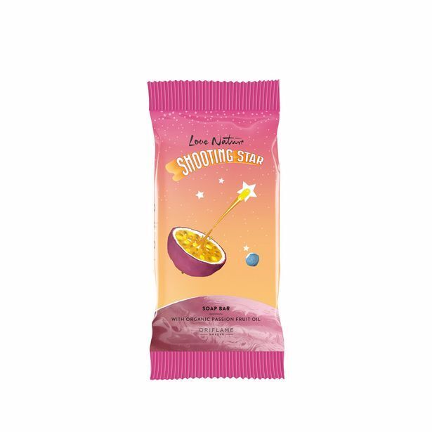 Oriflame Mydło love nature shooting star z organicznym olejkiem z marakui oferta