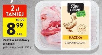 Intermarche Zestaw rosołowy z kaczki 1kg oferta