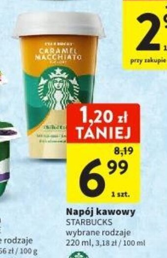 Intermarche Napój kawowy STARBUCKS 220ml oferta