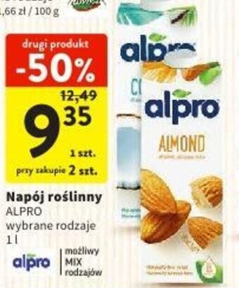Intermarche Napój roślinny ALPRO 1l oferta