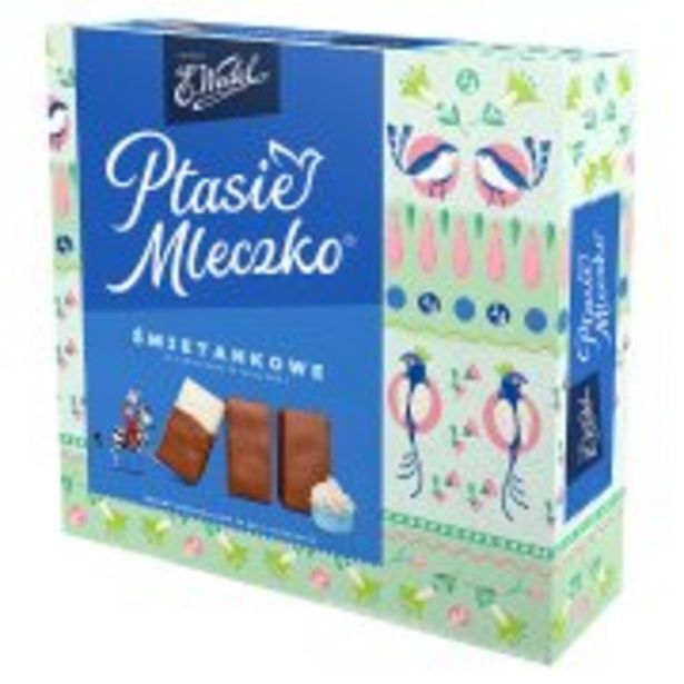 Hale Banacha E. wedel ptasie mleczko śmietankowe w czekoladzie mlecznej 340 g oferta