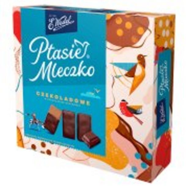 Hale Banacha E. wedel ptasie mleczko czekoladowe w czekoladzie deserowej 340 g oferta