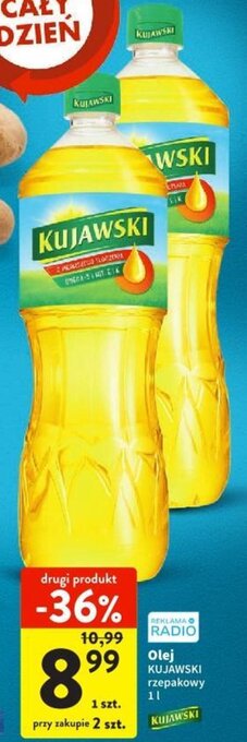 Intermarche Olej KUJAWSKI 1l oferta