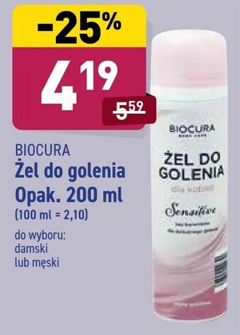 ALDI Żel do golenia oferta