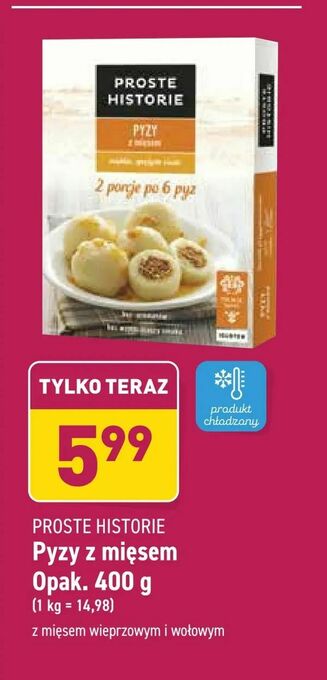 ALDI Pyzy z mięsem oferta