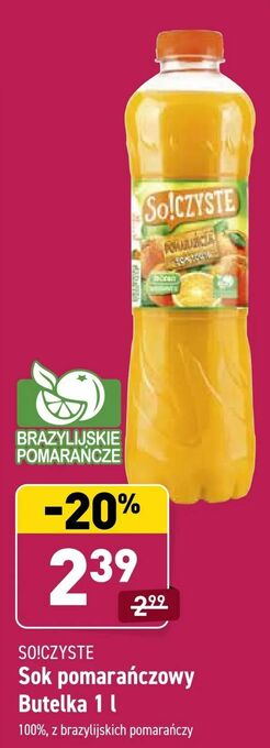 ALDI Sok pomarańczowy oferta
