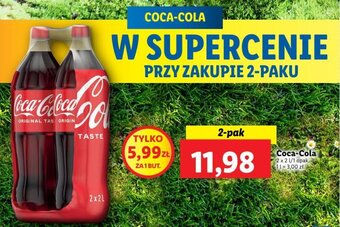 Lidl Coca-Cola 2 x 2l oferta