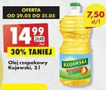 Biedronka Olej rzepakowy Kujawski, 2l oferta