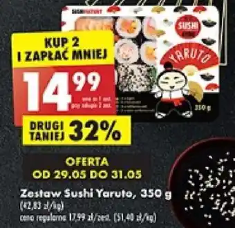 Biedronka Zestaw SUSHI Yaruto 350g oferta