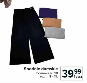 Carrefour Spodnie damskie oferta