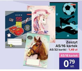 Carrefour Zeszyt A5/16 kartek oferta