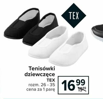 Carrefour Tenisówki dziewczęce oferta